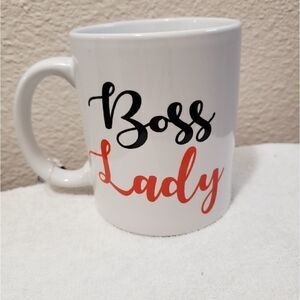 Boss lady coffee mug, 15 oz
